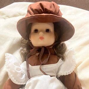 Vintage Style Amish Porcelain Doll